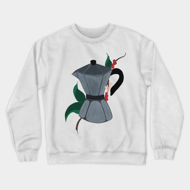 Always in the mood for coffee Crewneck Sweatshirt by estudioanzol